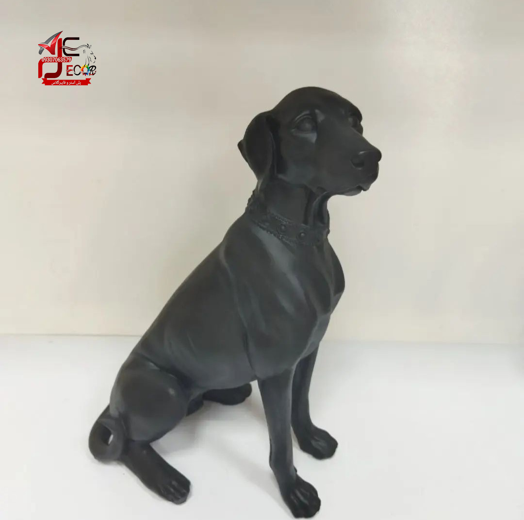 مجسمه سگ تازی پلی استر