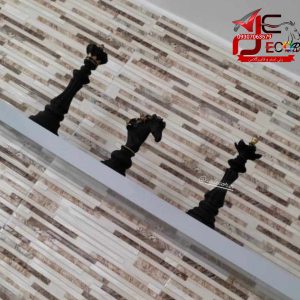 دکوری رومیزی شطرنج سه تایی مدل دو